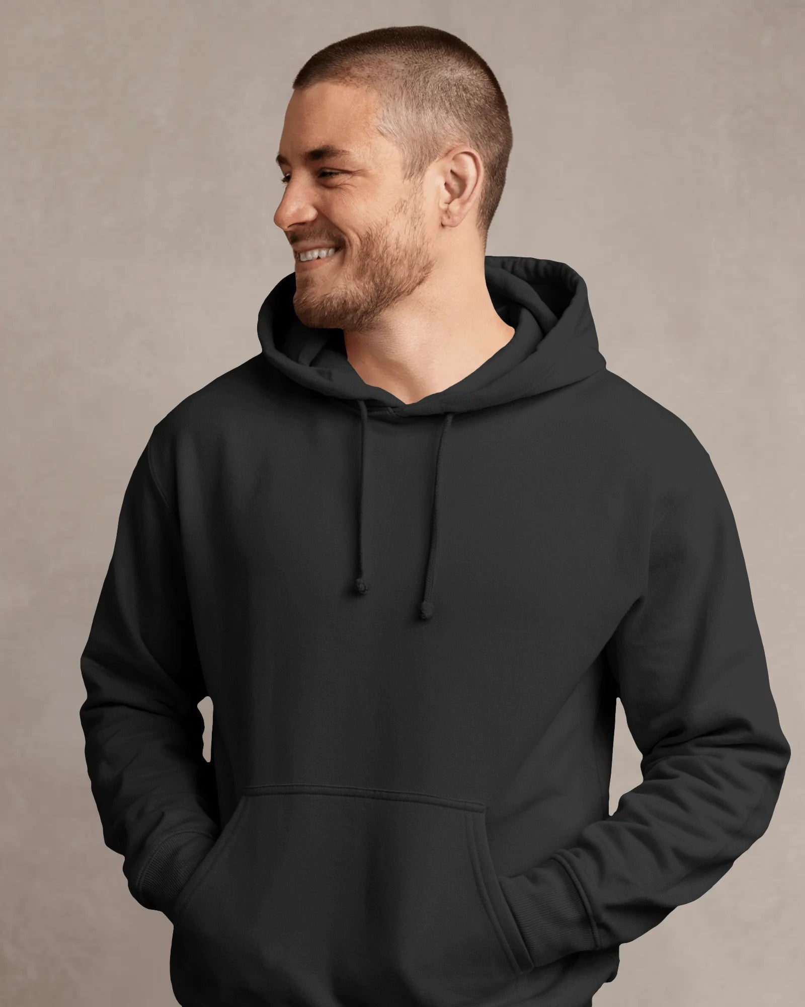 Men’s Black  Hoodie